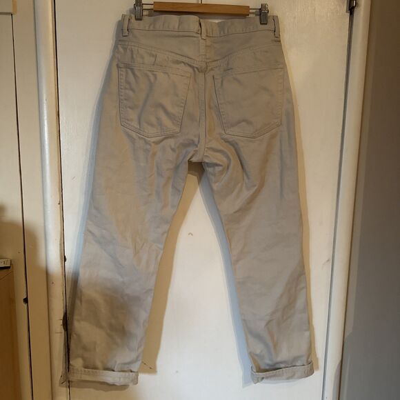 Uniqlo U Selvedge Regular-Fit Denim Jeans Natural 321 447657 | 32W - Picture 6 of 12